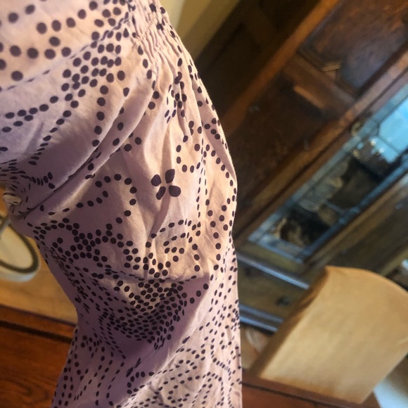 Light purple patterned Cotton Tunic - Picture 5 of 13